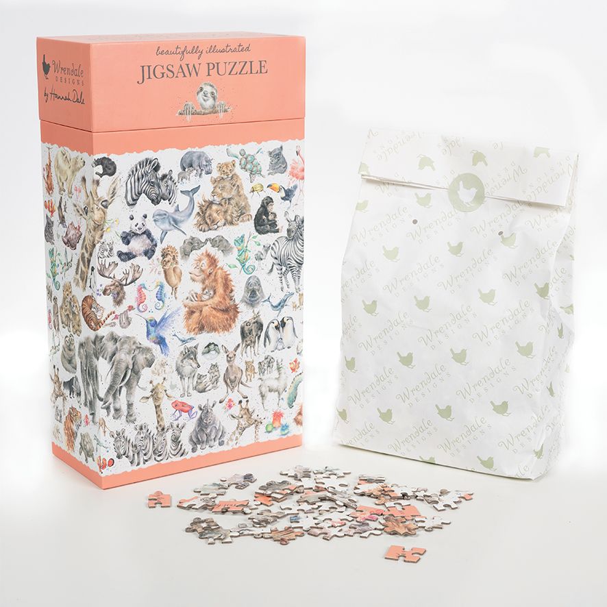 Wrendale Designs 1000 Piece Jigsaw Puzzle - Zoology