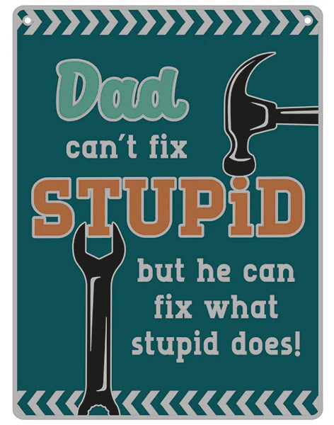 Metal Sign - Dad