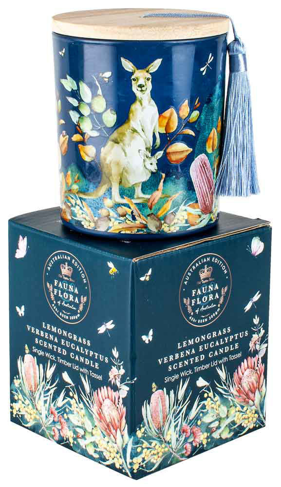 Australian Fauna Candle - Kangaroo