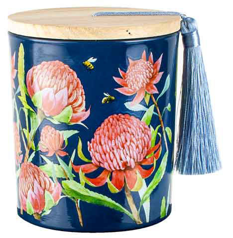 Australian Flora Candle - Waratah