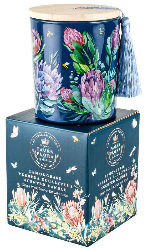 Australian Flora Candle - Protea