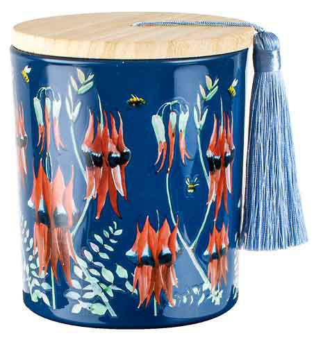 Australian Flora Candle - Desert Pea