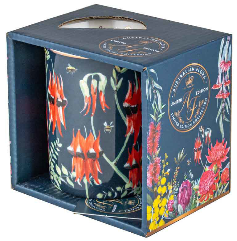 Australian Flora Mug - Desert Pea