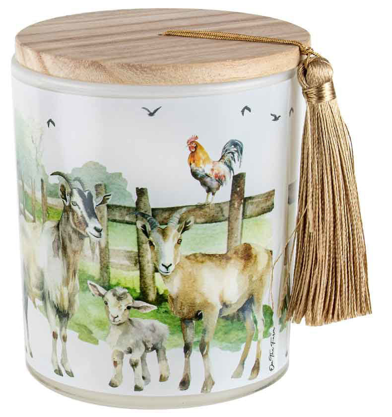 On The Farm Candle - Goat