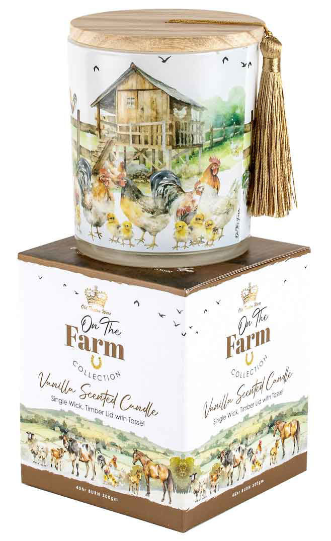 On The Farm Candle - Chicken