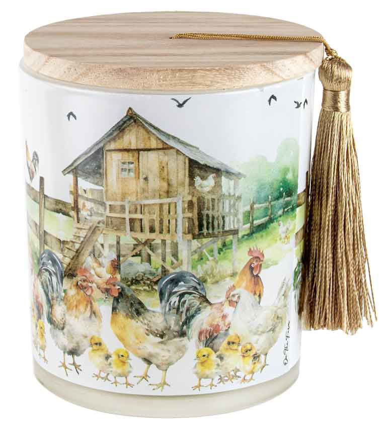 On The Farm Candle - Chicken