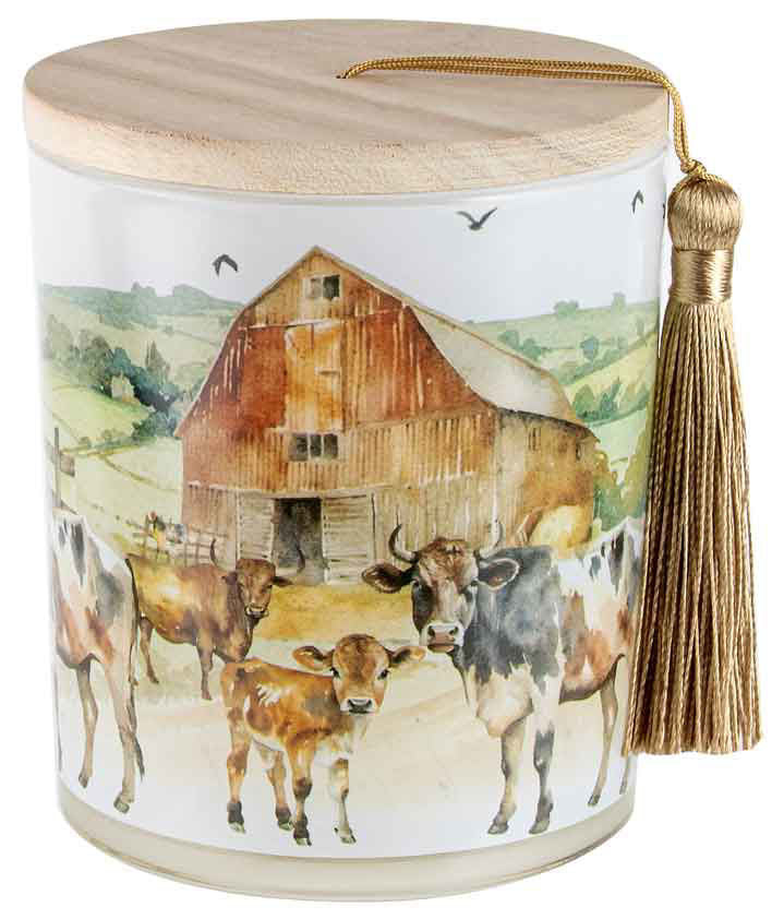 On The Farm Candle - Cow