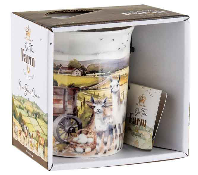 On The Farm Mug - Llama