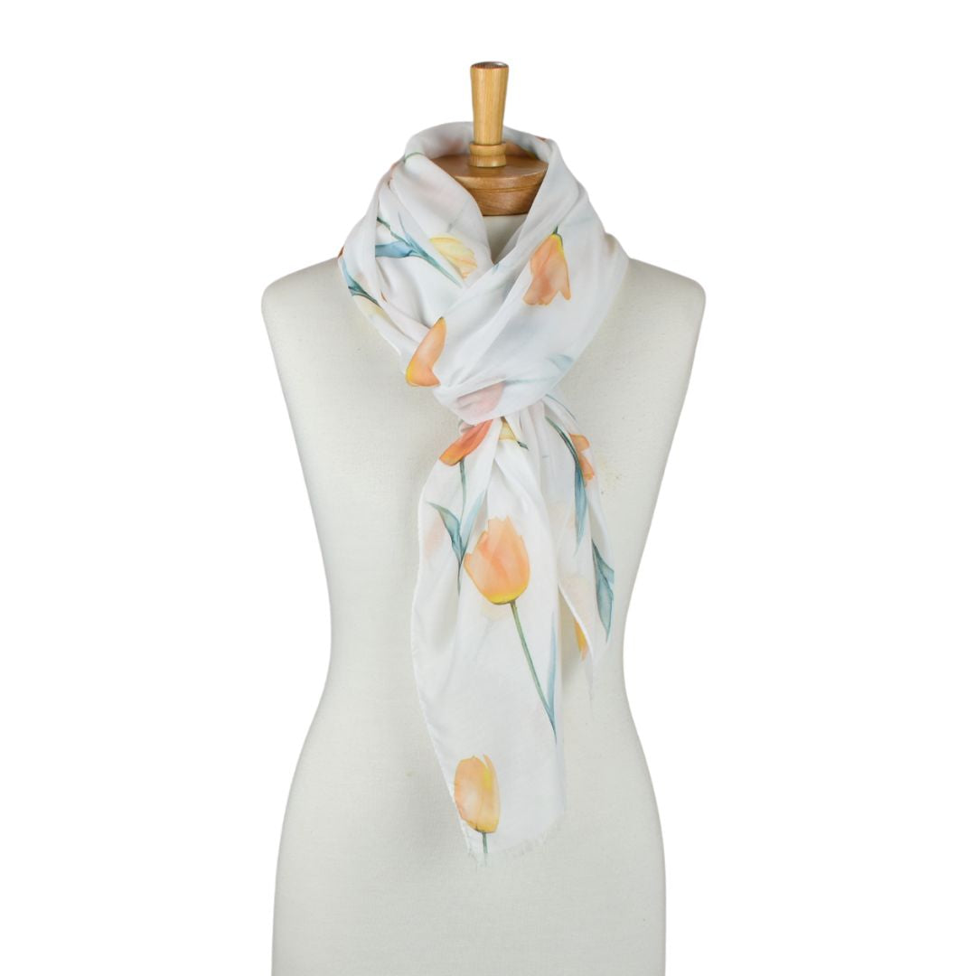 Blooming Tulips Scarf