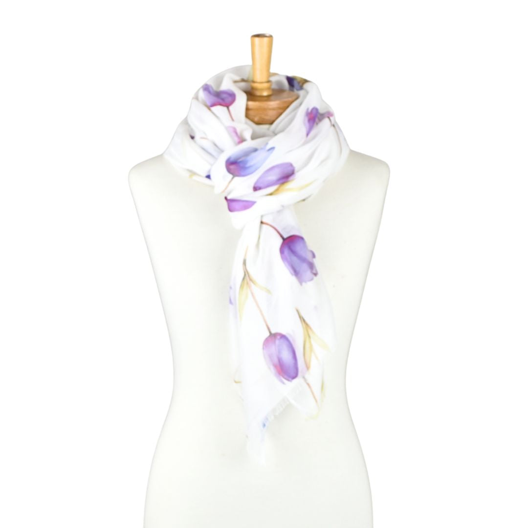 Blooming Tulips Scarf