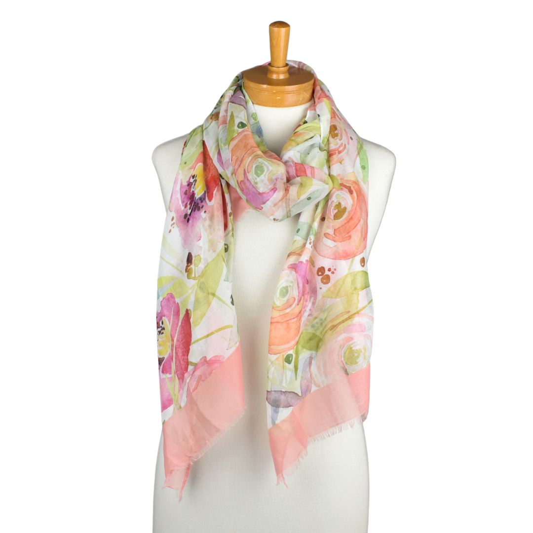 Botanical Bloom Scarf