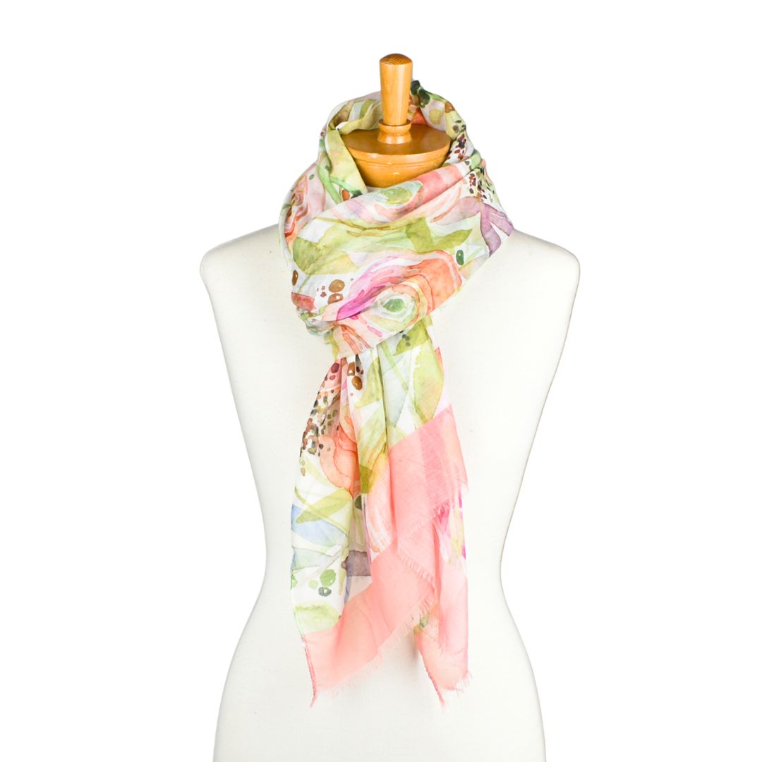 Botanical Bloom Scarf