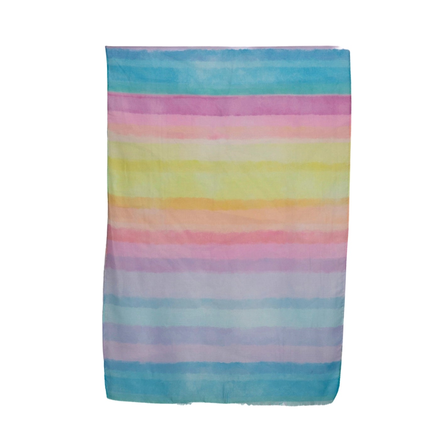 Multicolour Rainbow Stripes Scarf