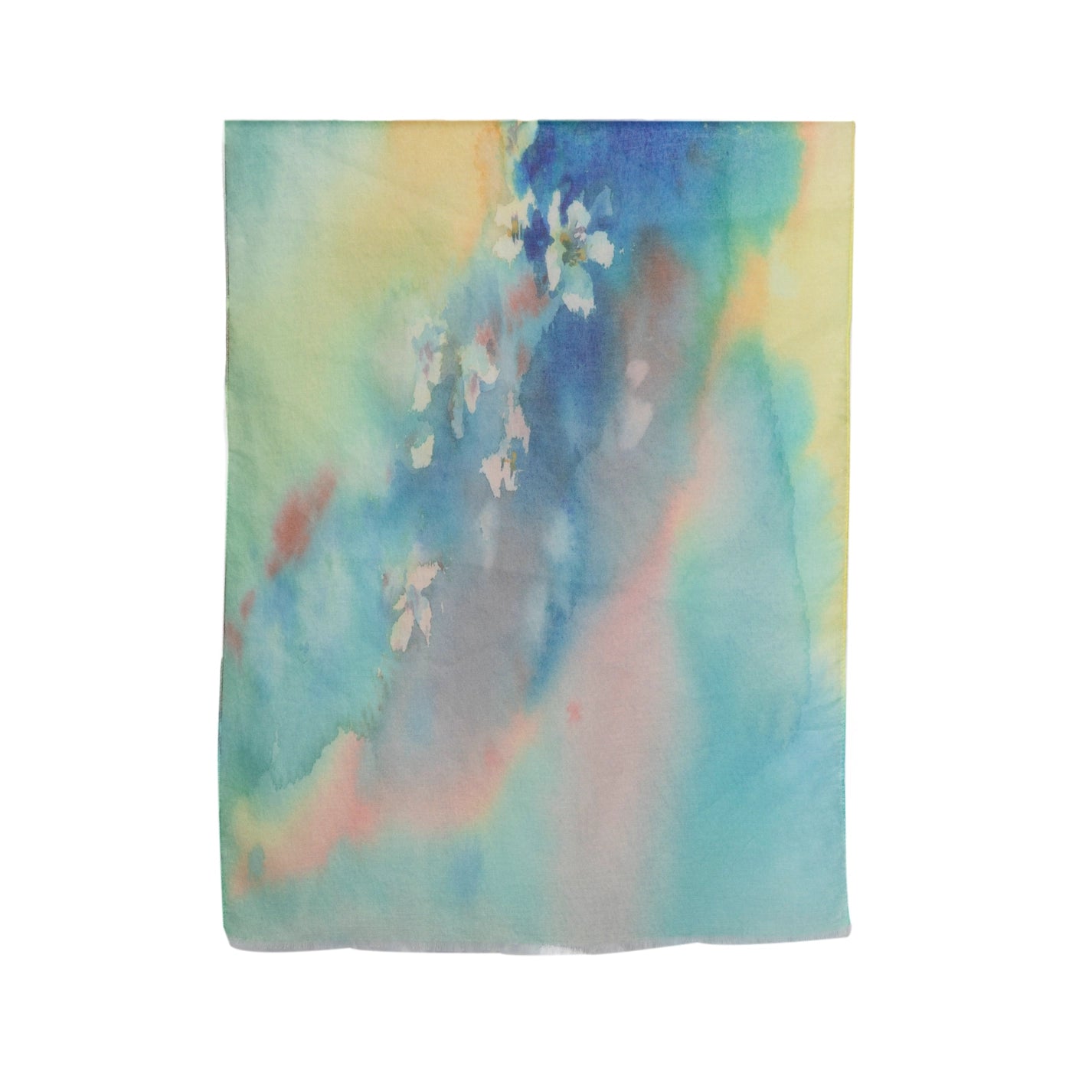 Multicolour Abstract Artwork Scarf