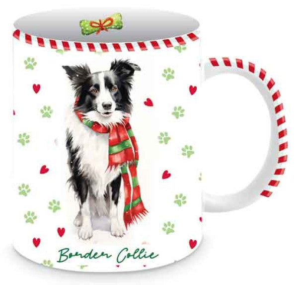 Merry Muddy Paws Mug - Border Collie