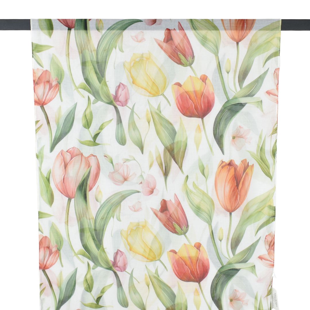 Multicolour Tulip Garden Scarf