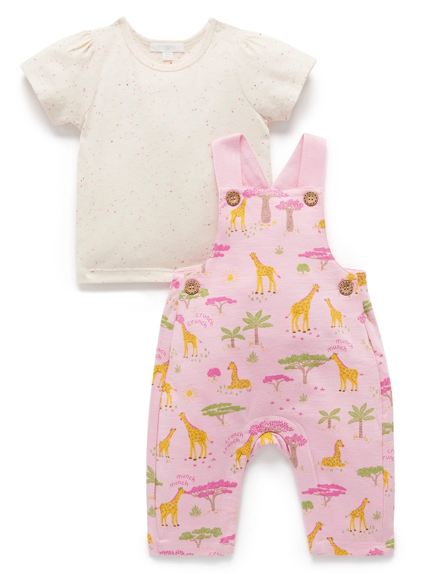 Giraffe Overall Set