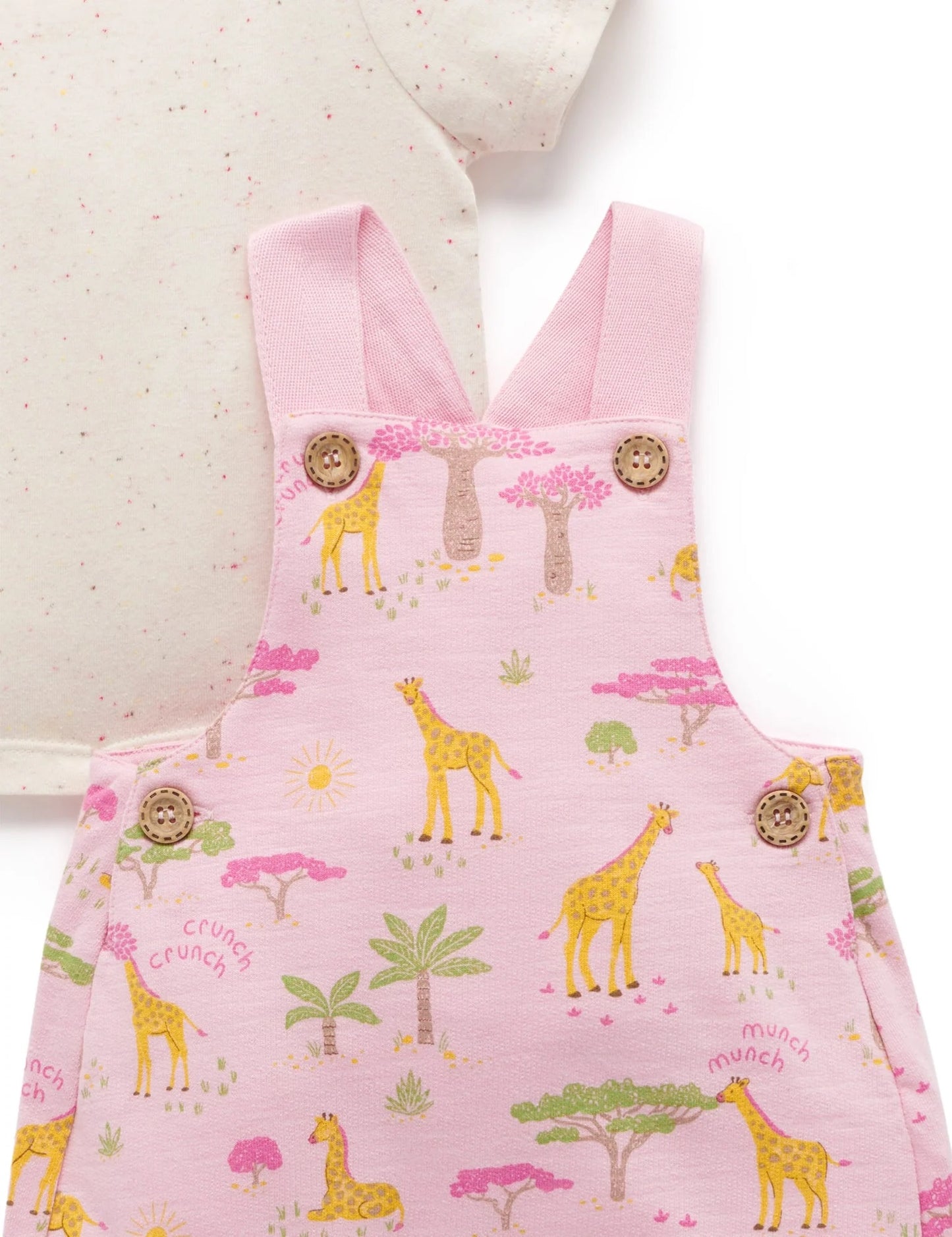 Giraffe Overall Set
