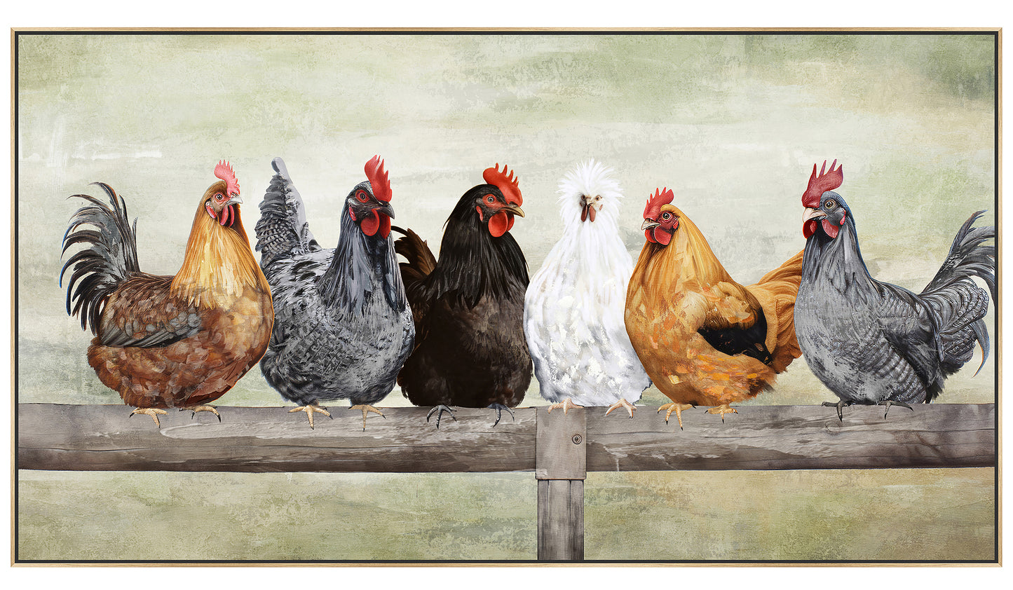 Cluck Comfort Painting