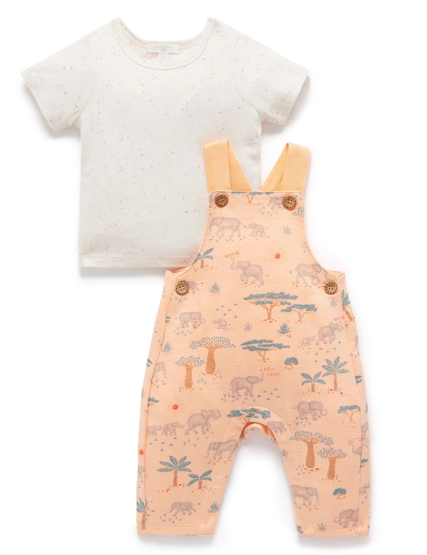 Elephant Overall Set