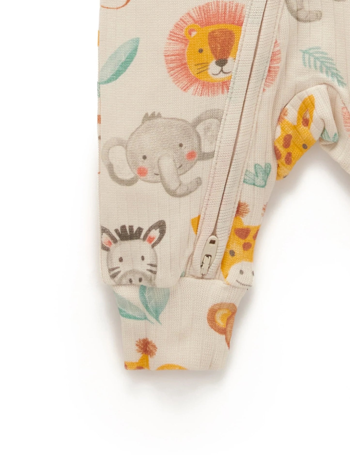 Savanna Rib Zip Growsuit