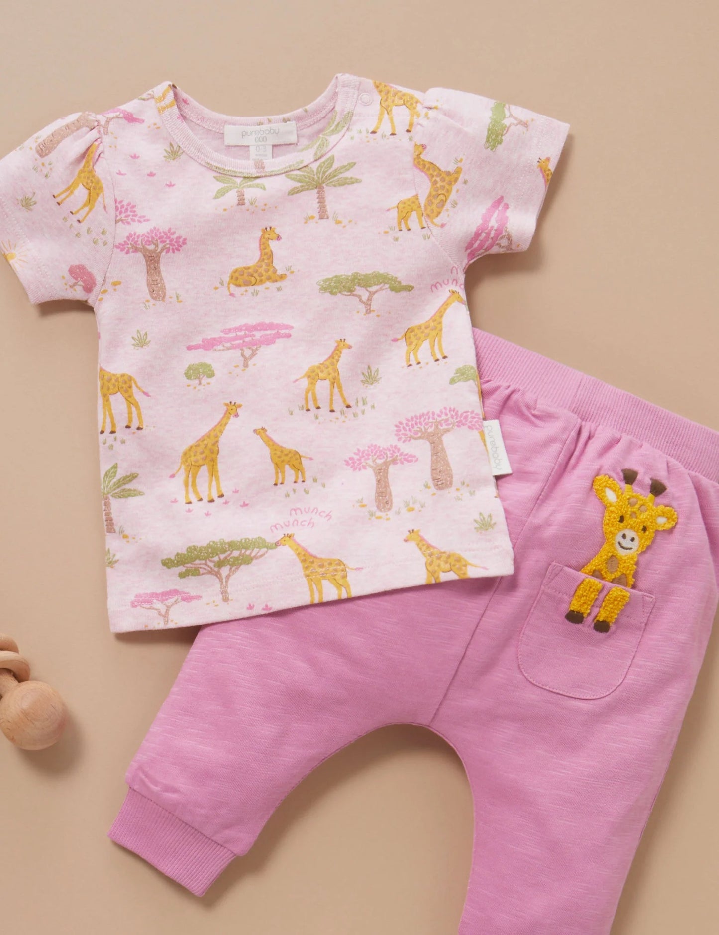 Giraffe 2 Piece Comfy Set