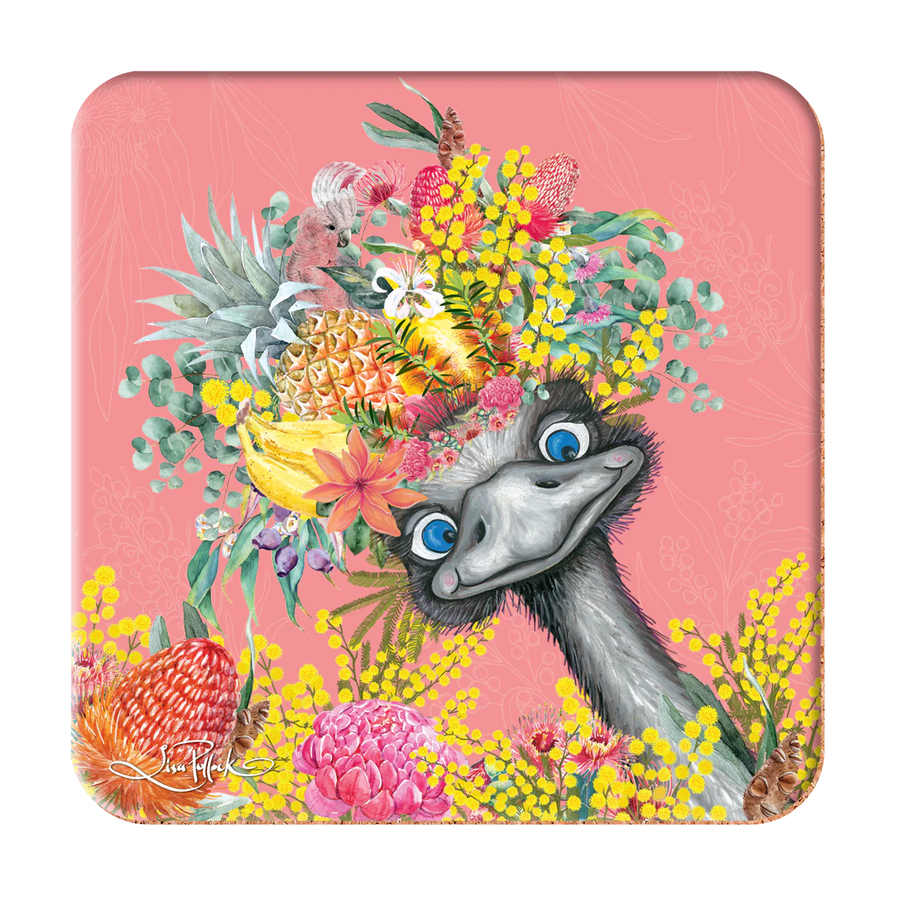 Coasters - Emu-Sing (Set of 6)