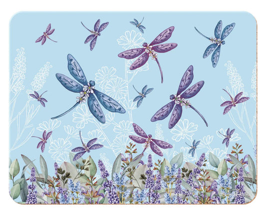Placemats - Lavender Dragonflies (Set of 6)