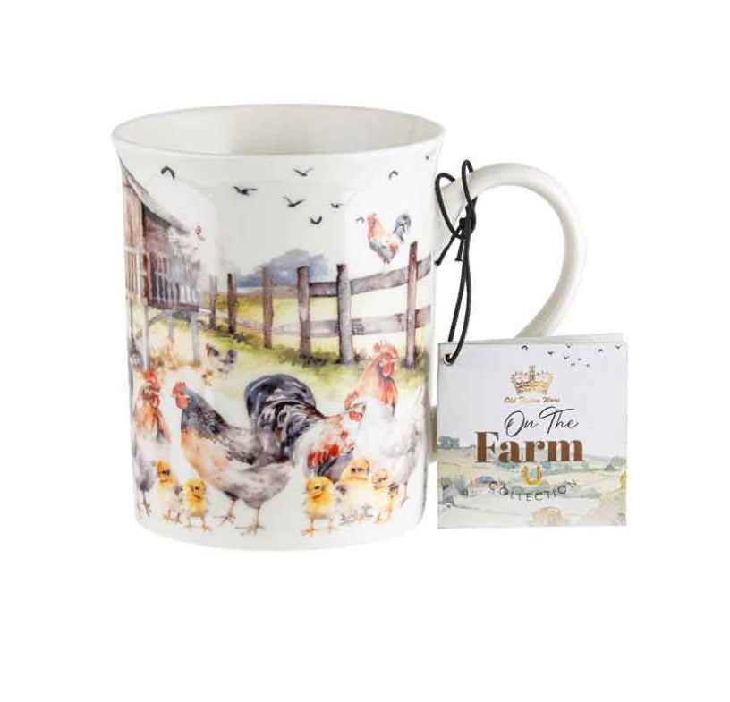 On The Farm Mug - Chicken
