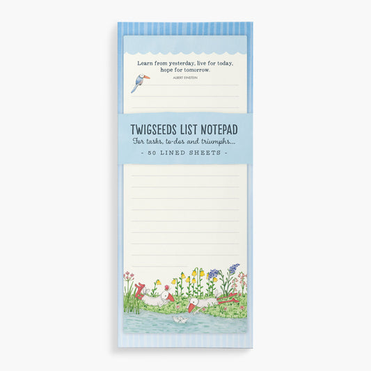 Twigseeds Magnetic List Notepad - Seagulls