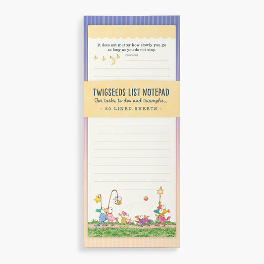 Twigseeds Magnetic List Notepad - Lanterns