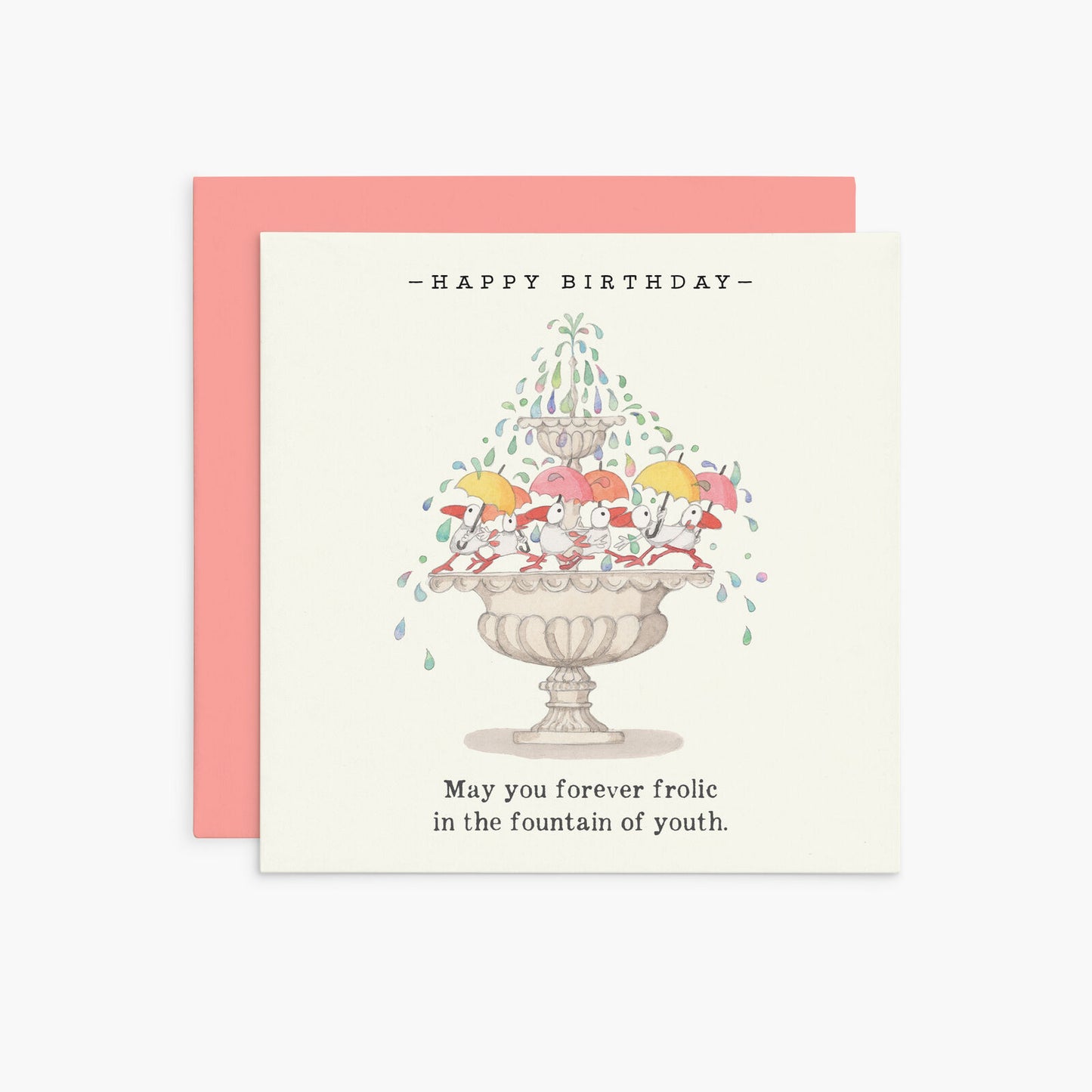 Twigseeds Birthday Card - Fountain of Youth