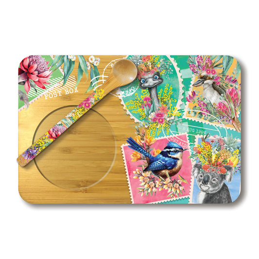 Bamboo Tea Time Tray - Pretty Postage