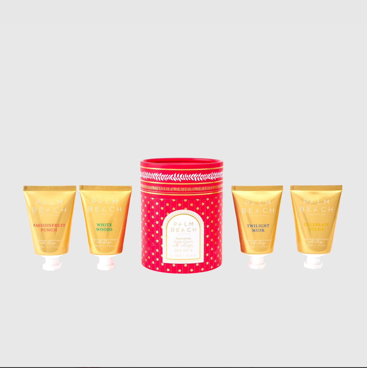 Palm Beach Collection - Christmas Hand Cream 4 Pack