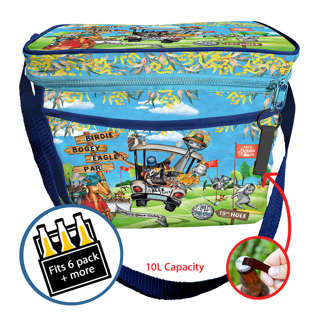 Happy Hour Insulated Cooler Bag - 19th Hole (Golf)