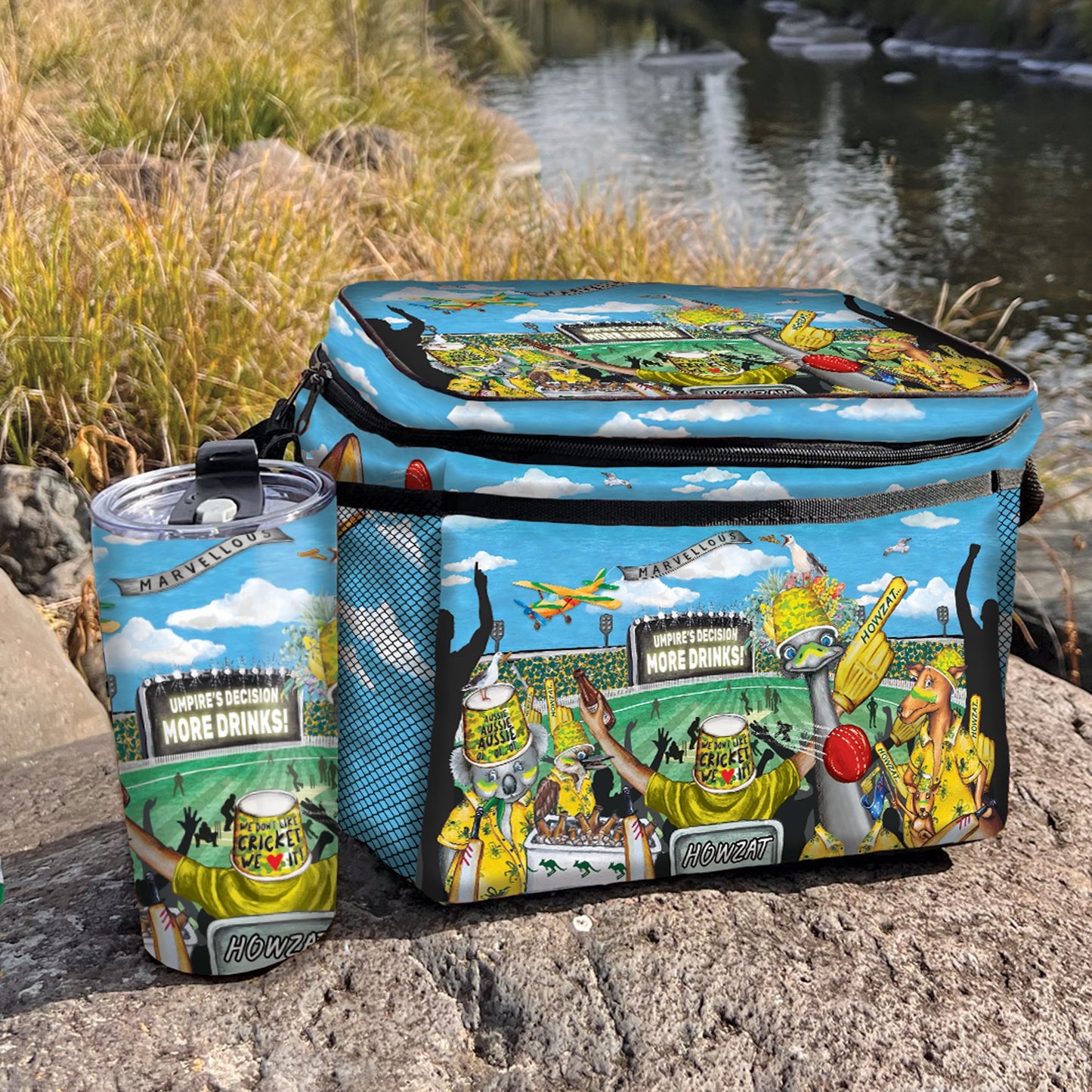 Happy Hour Insulated Cooler Bag - Boxing Day Test (Cricket)
