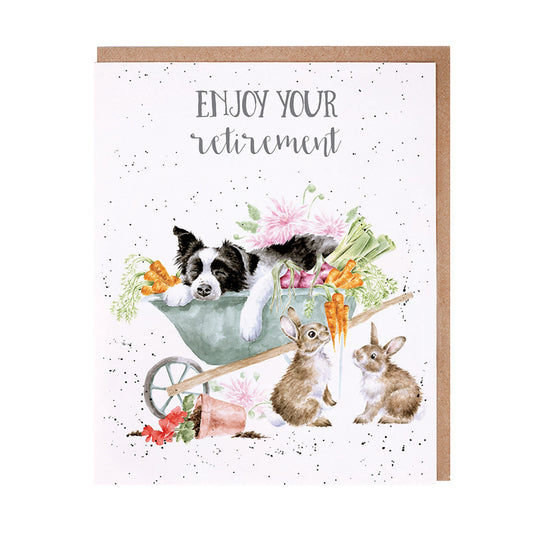 Wrendale Designs Card - Enjoy Your Retirement