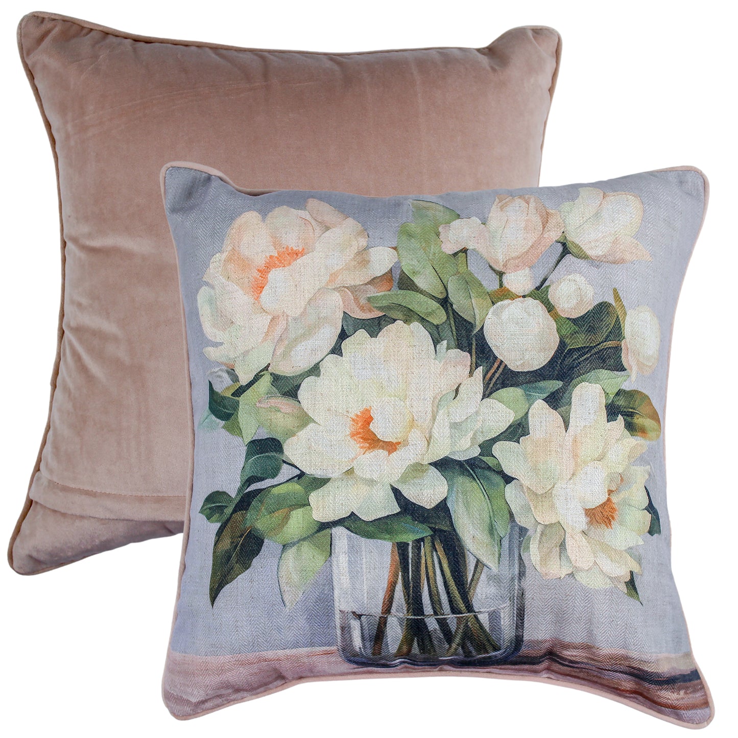 Blossom Banter Linen Cushion (50cm)