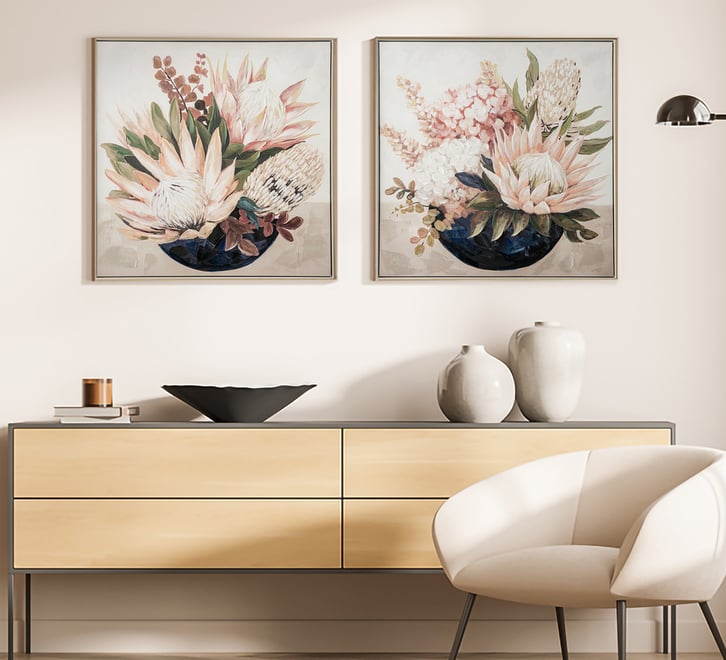 Bam-Bloom Painting 73x73cm