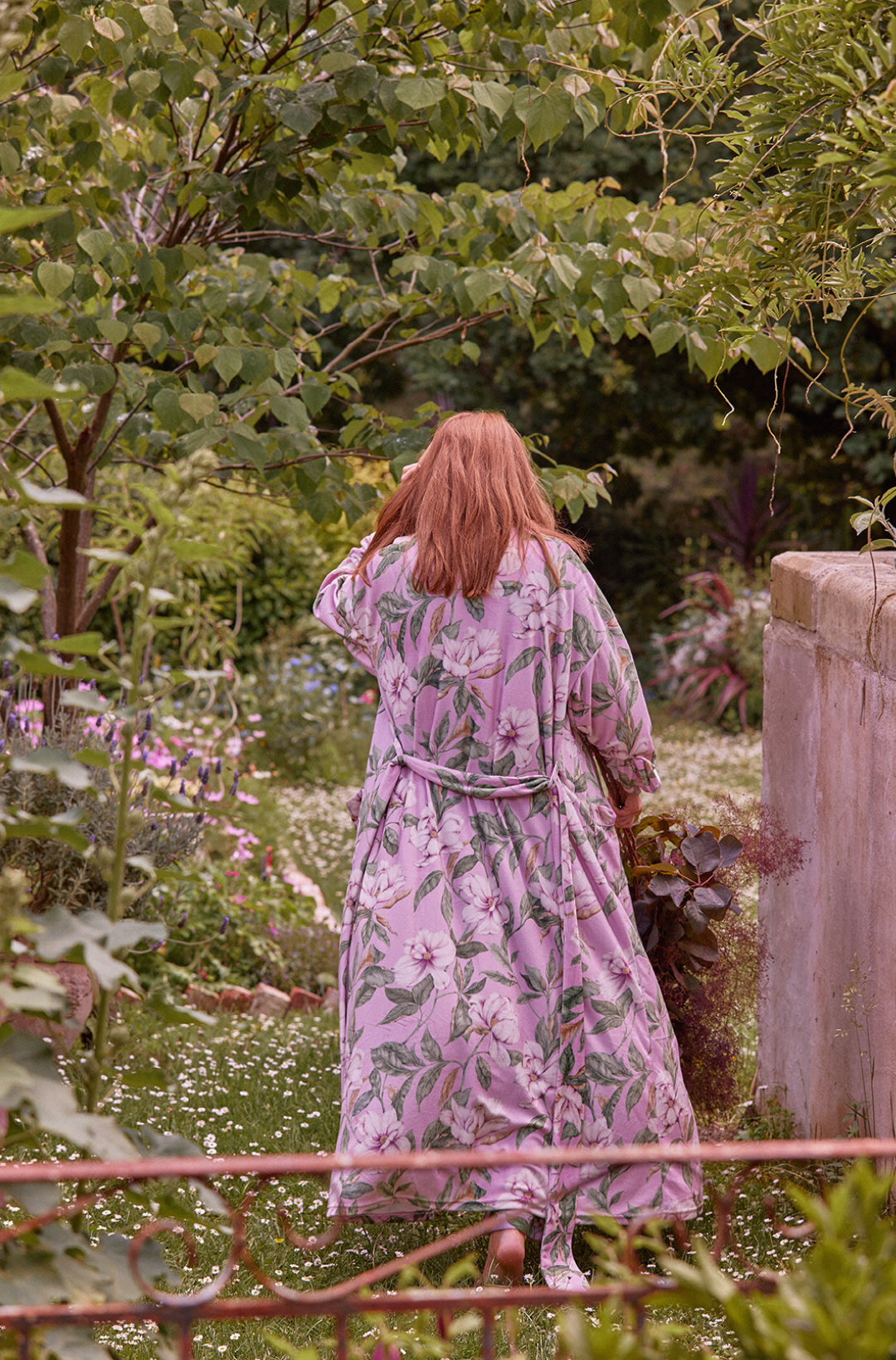 Sweet Magnolia Velour Robe