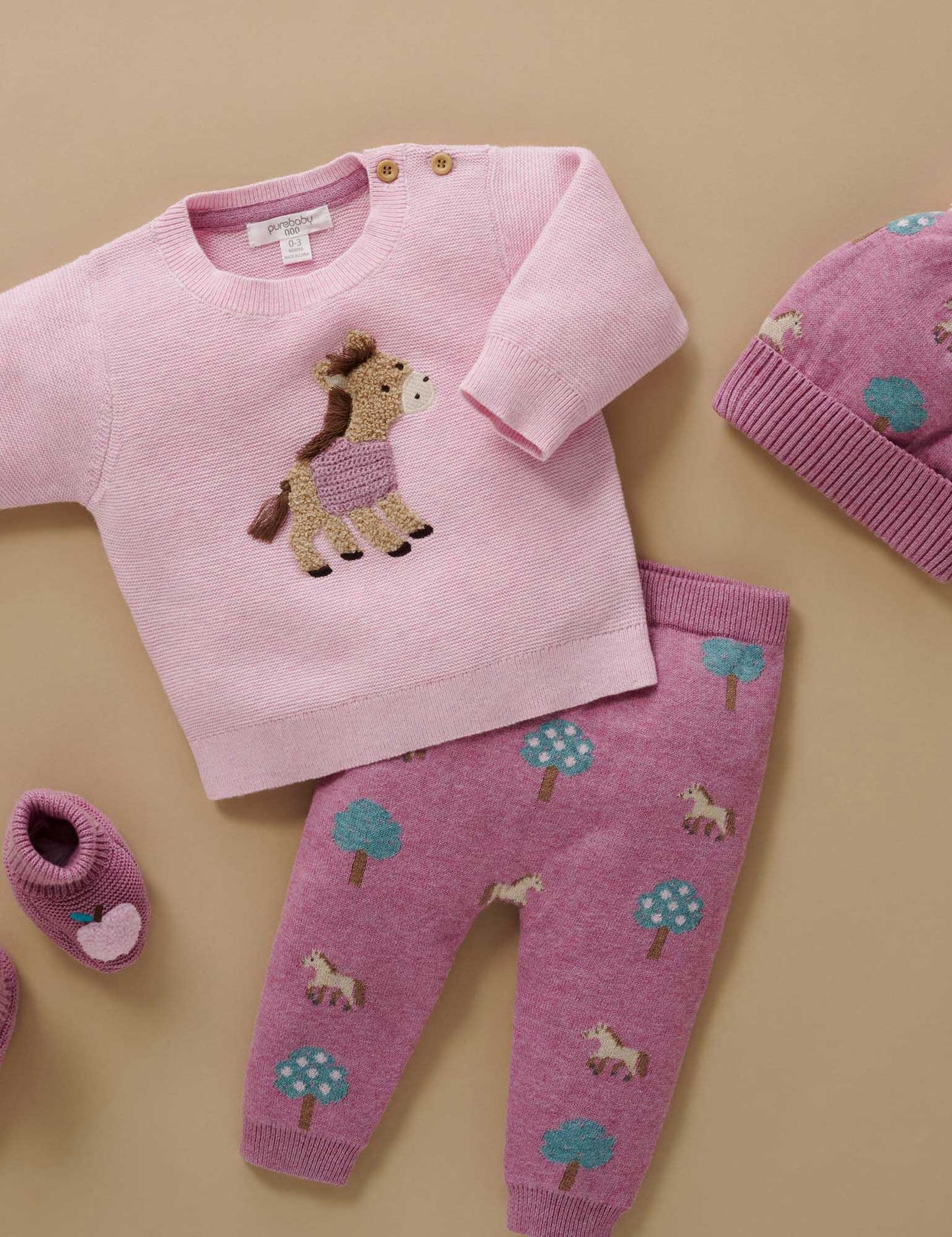 Horse Jacquard Leggings