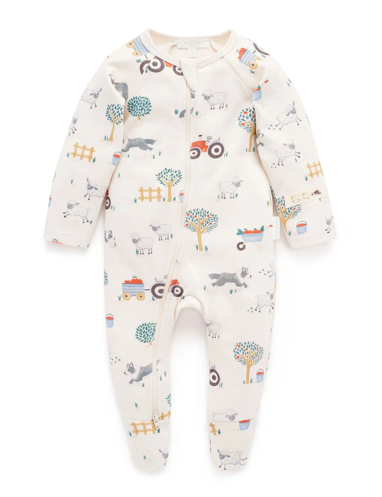 Herding Sheep Thick Zip Growsuit
