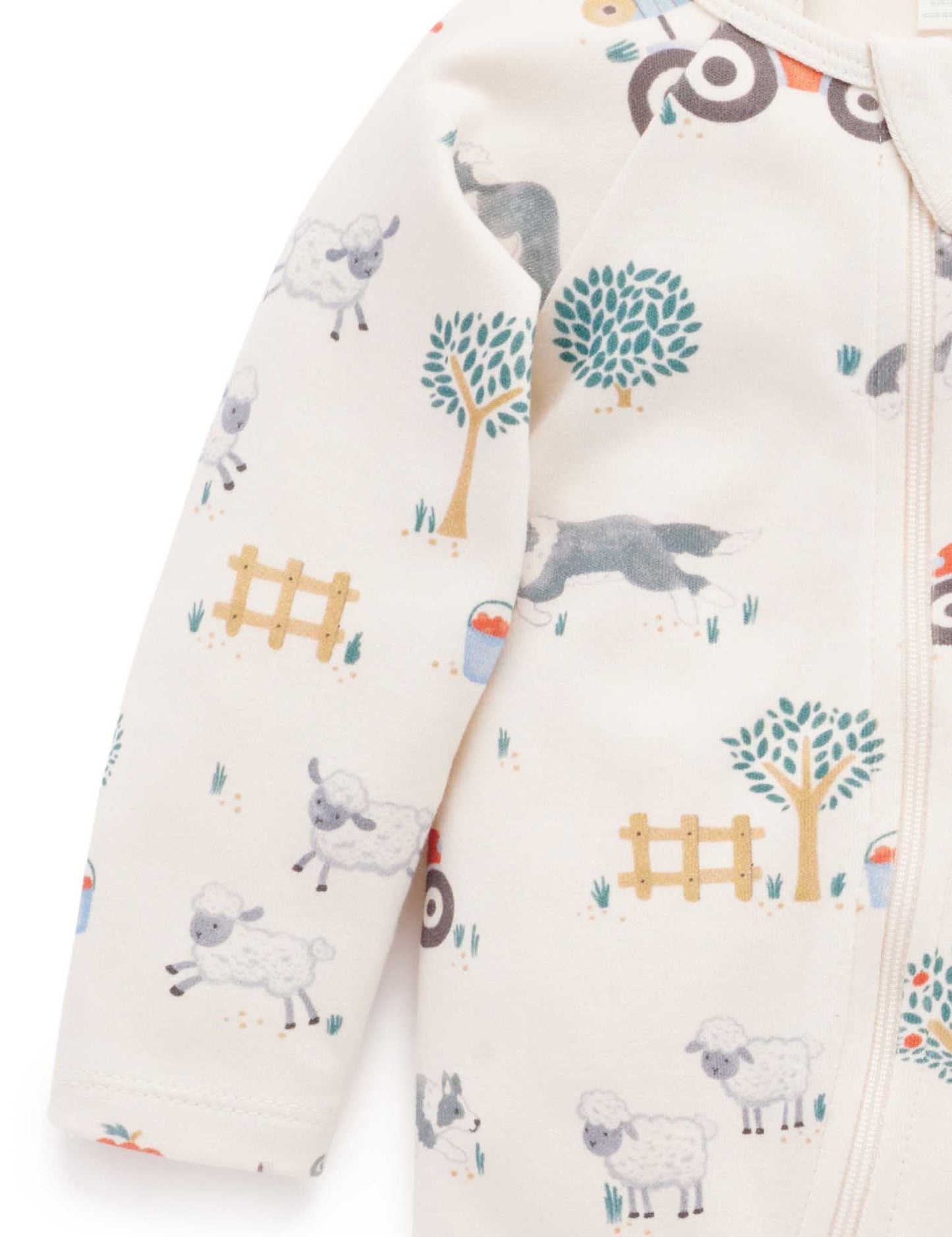 Herding Sheep Thick Zip Growsuit