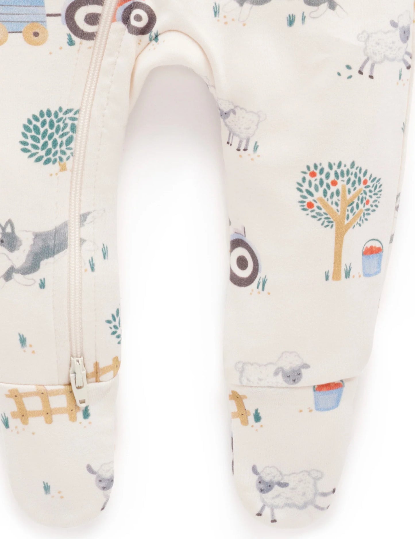 Herding Sheep Thick Zip Growsuit