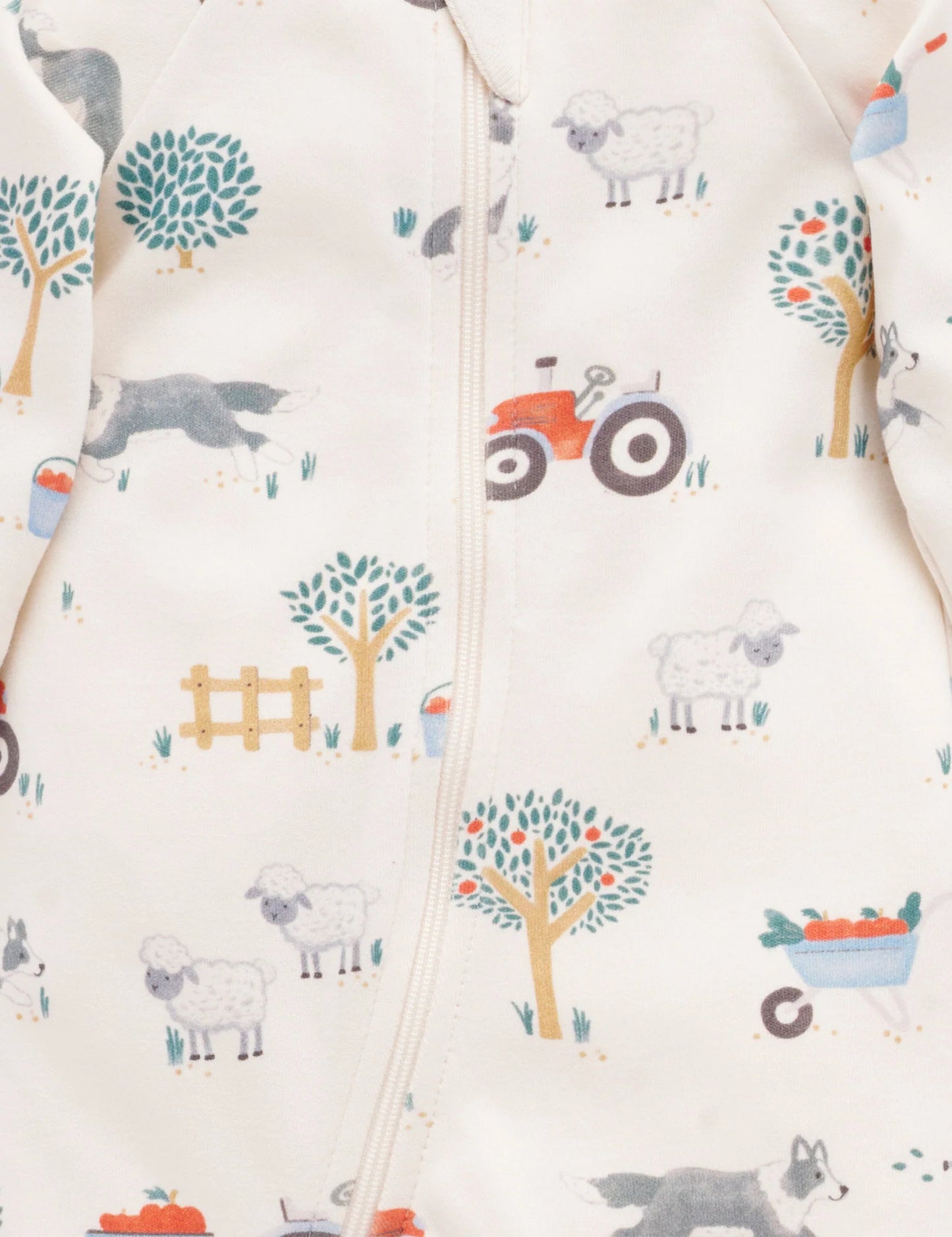Herding Sheep Thick Zip Growsuit