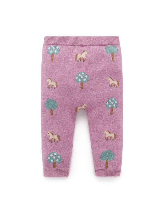 Horse Jacquard Leggings