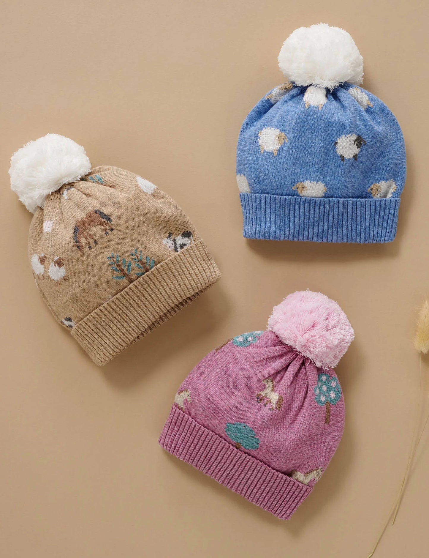 Sheep Jacquard Beanie