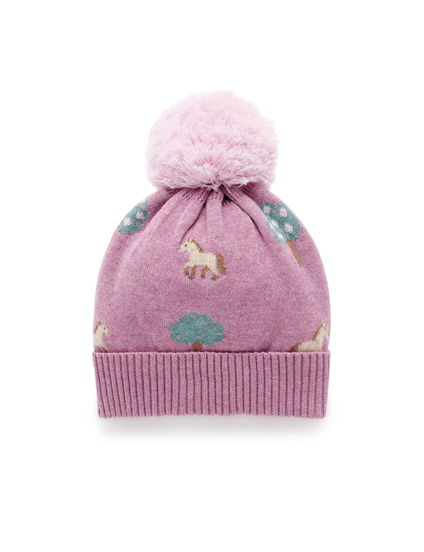 Horse Jacquard Beanie