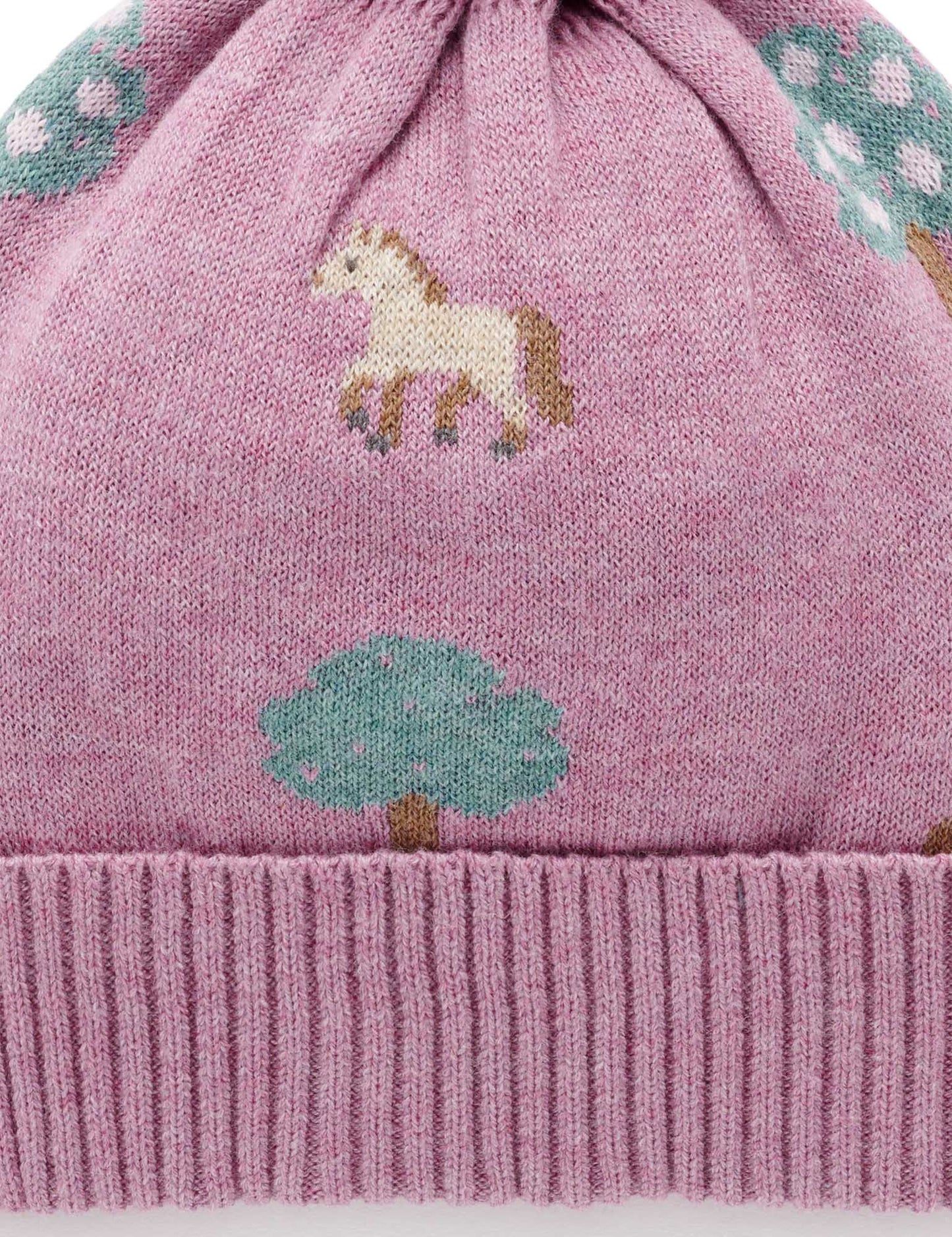Horse Jacquard Beanie