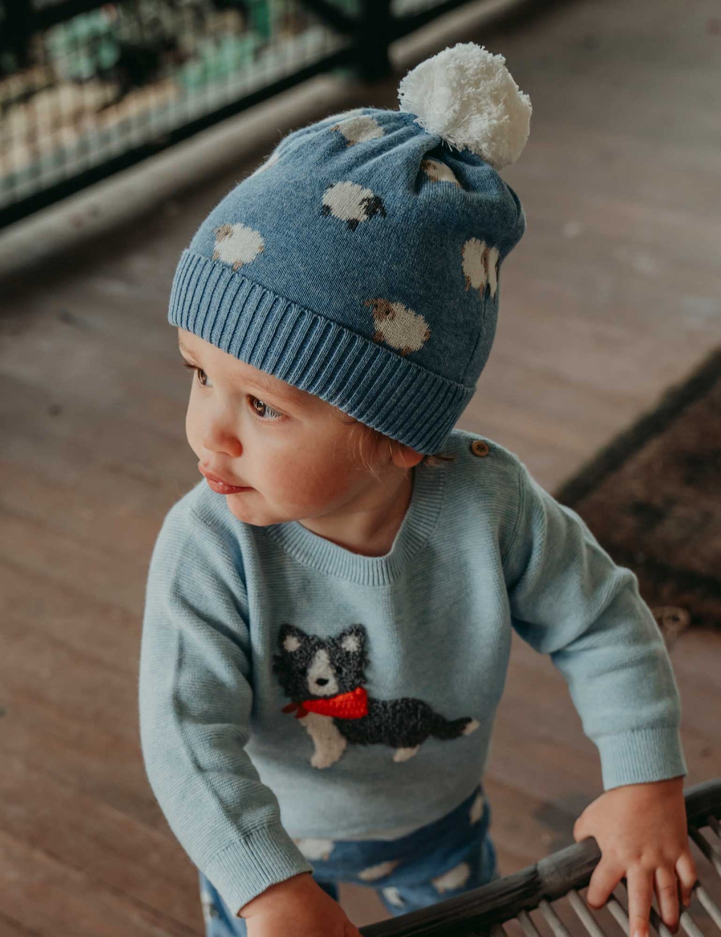 Sheep Jacquard Beanie